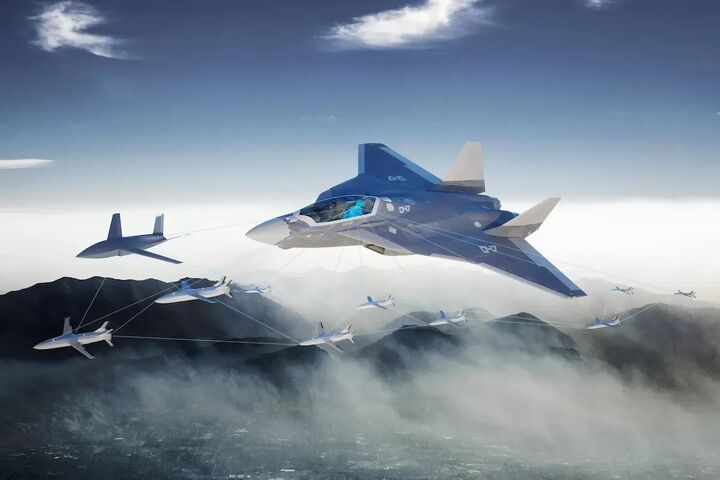 Airbus FCAS in der Luft