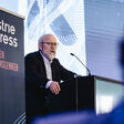 Herfried Münkler auf der Bühne des Industriekongress 2026