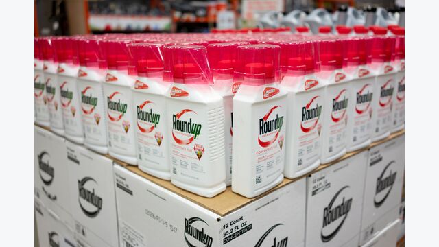 agriculture, agro, agrochemical, america, bayer, biotechnology, bottle, box, brand, broad, chemical, closeup, company, concentrate, concern, container, control, corporation, emblem, gardening, glyphosate, grass, harm, harmful, health, herbicide, icon, industry, inventory, killer, label, landscaping, lawn, lawsuit, logo, monsanto, name, north america, pack, plus, product, roundup, sign, signage, spectrum, symbol, trademark, united states, usa, weed