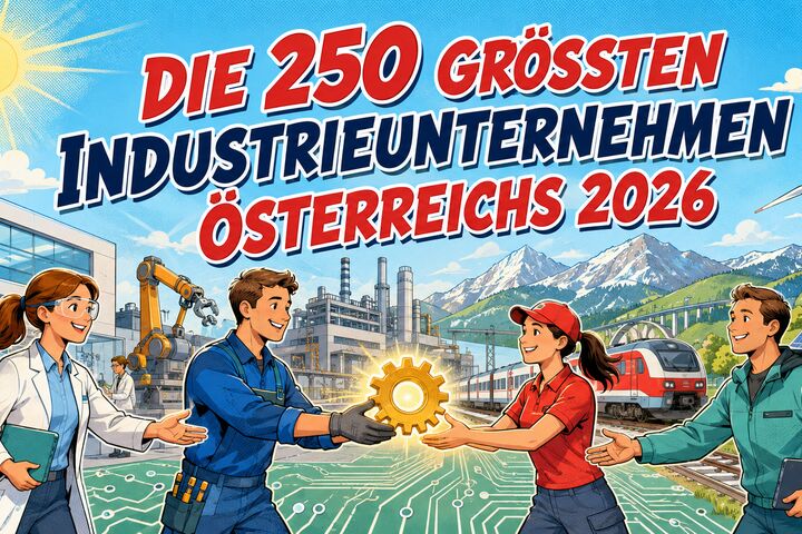 Staffelübergabe im Ranking der 250 größten Industrieunternehmen Österreichs 2026