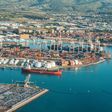 koper, city, port, coast, town, travel, view, blue, sky, landscape, harbor, beach, mediterranean, bay, architecture, boat, ship, panorama, summer, island, croatia, tourism, building, greece