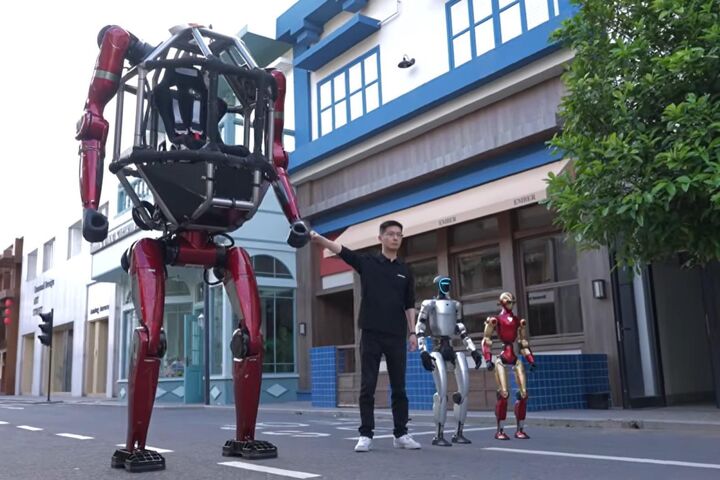 Humanoider Roboter von Unitree