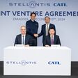 Vertreter von Stellantis und CATL in Spanien 2024