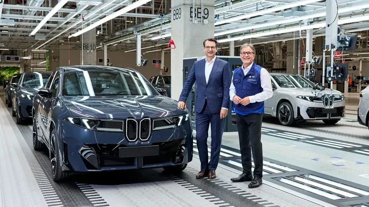 Blick in die Produktion von BMW in Debrecen Ungarn