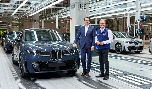 Blick in die Produktion von BMW in Debrecen Ungarn