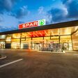 Spar-Supermarkt von außen