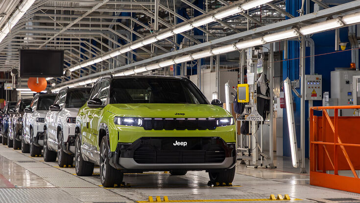 Produktion des Jeep Compass bei Stellantis
