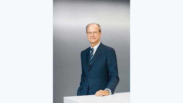 Portrait des Vorstandsvorsitzenden Hans Dieter Pötsch