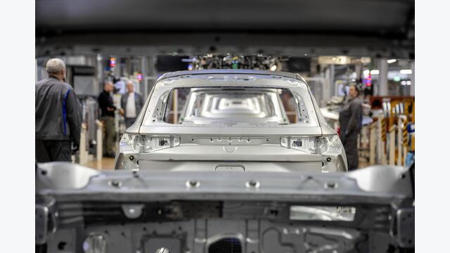 Production Volkswagen Tayron - Body shop Hall 3