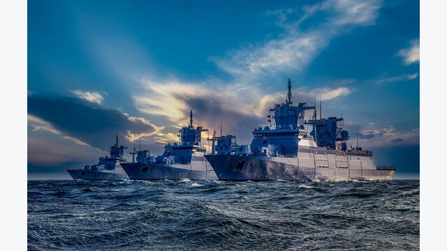 Class 125 frigates F222 ? FGS BADEN-WÜRTTEMBERG F223 ? NORDRHEIN-WESTFALEN F224 ? SACHSEN-ANHALT thyssenkrupp Marine Systems