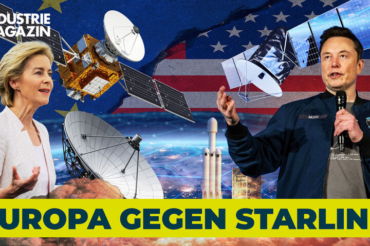 EUs Van der Leyen, Elon Musk, Starlink Statteliten