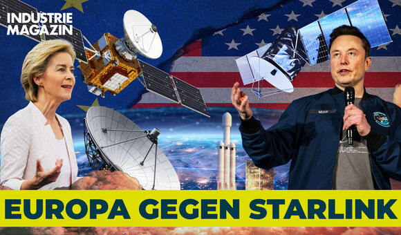 EUs Van der Leyen, Elon Musk, Starlink Statteliten