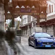 Maserati vor chinesischer historischer Kulisse
