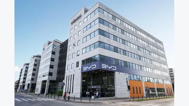 BYD Zentrale in Budapest