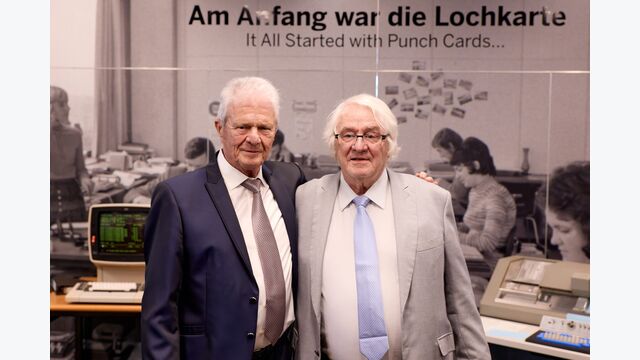 SAP-Mitgründer Hasso Plattner und Dietmar Hopp