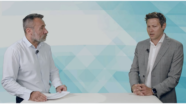 Industriemagazin-Chefredakteur Rudolf Loidl im Gespräch mit Christoph Pell-Weber