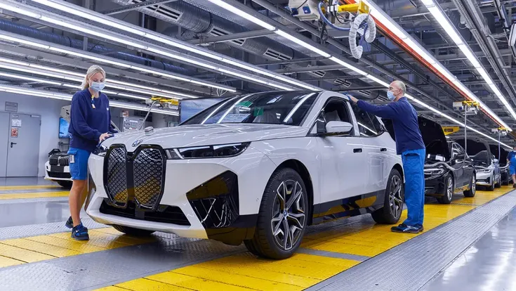 BMW Produktion im Werk Dingolfing