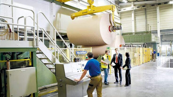 Papierindustrie Österreich Produktion
