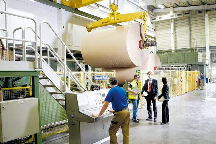 Papierindustrie Österreich Produktion