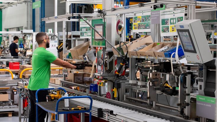 Schneider Electric Produktion